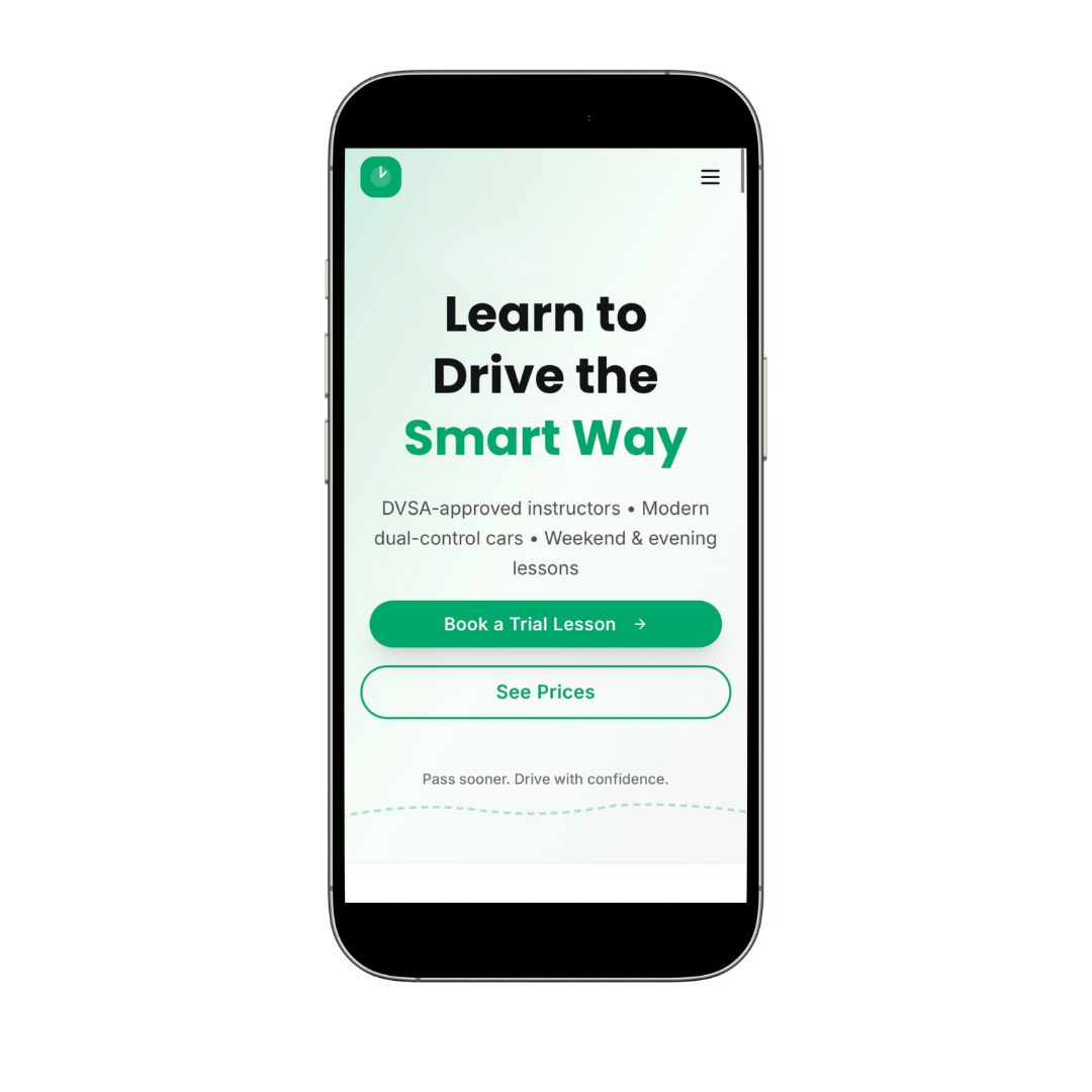 Driving School Website
